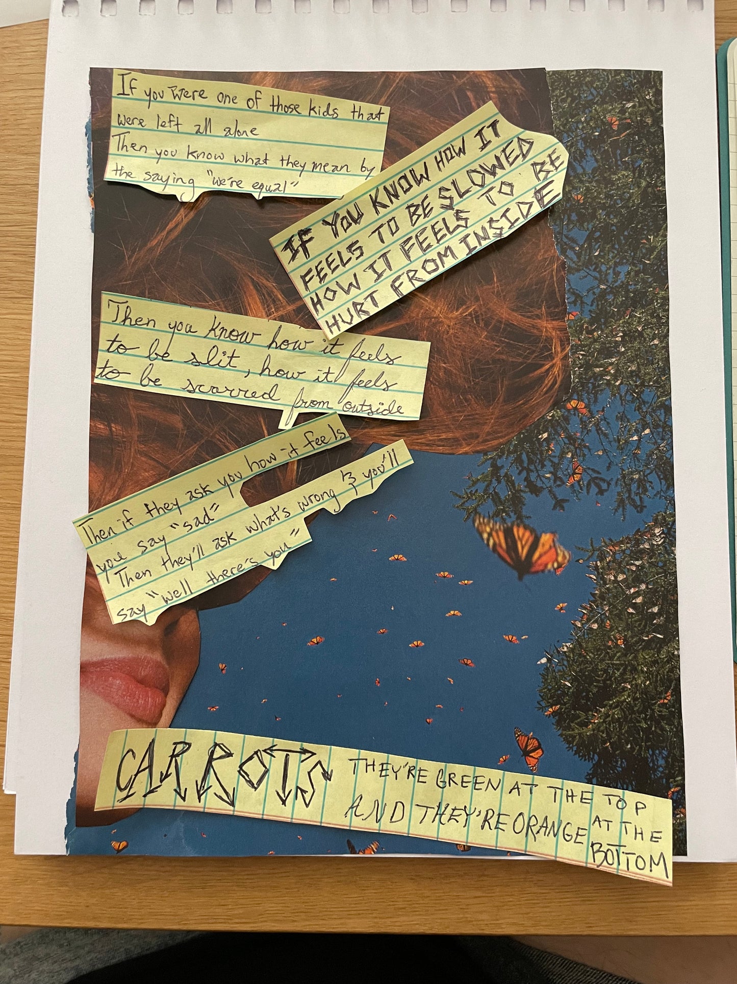 Skating Polly Lyric Sheet