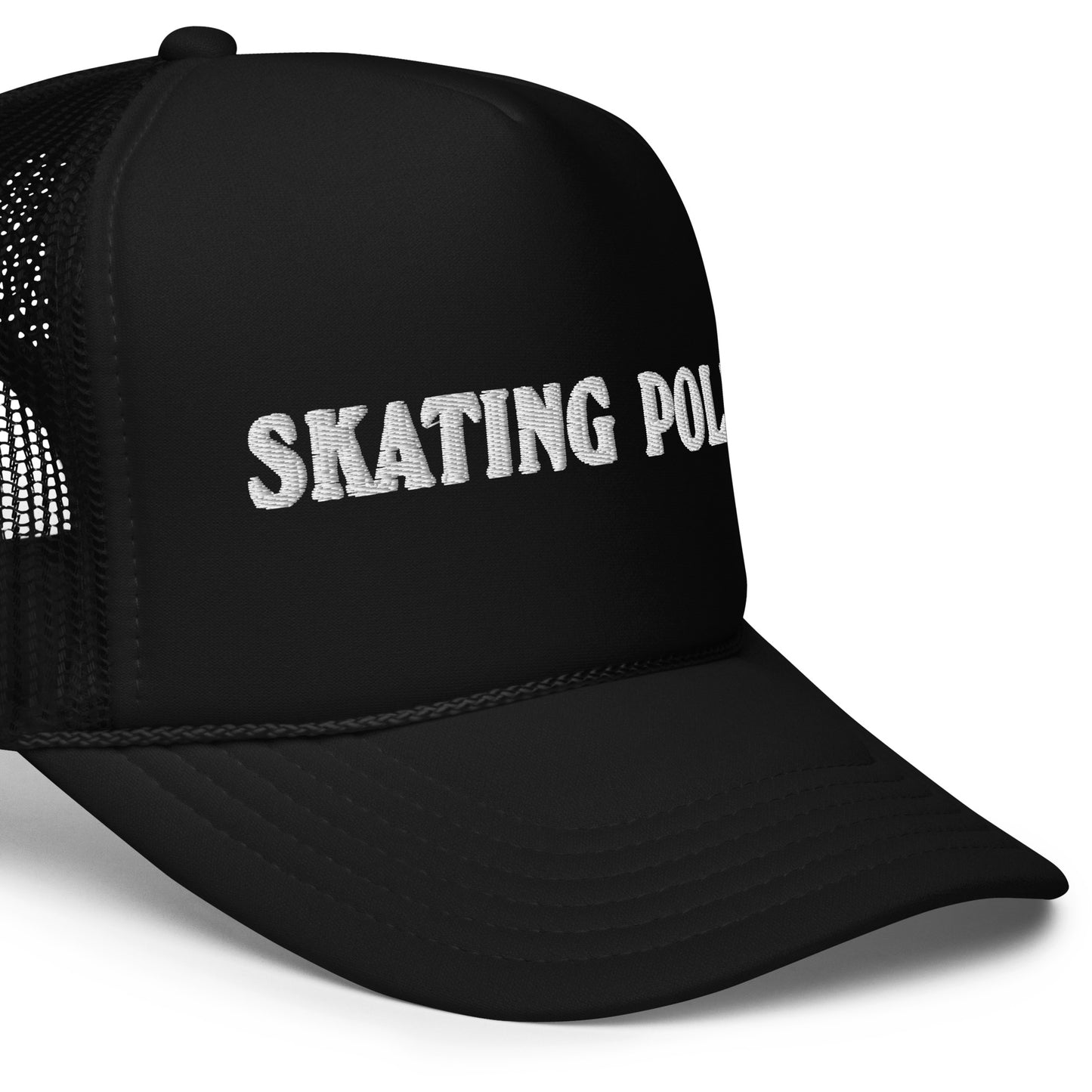 Skating Polly trucker hat