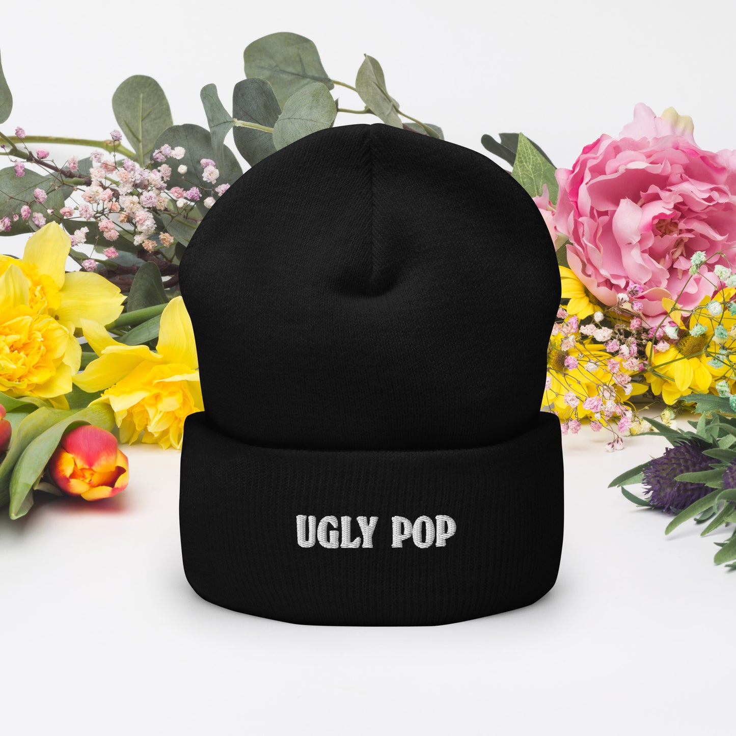 Ugly Pop Cuffed Beanie